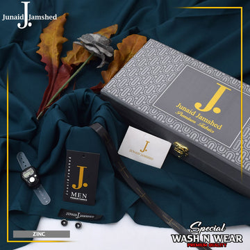 Junaid jamshed Ramadan Special 2026  Luxary wash n waer Gift packing (ZINC)03