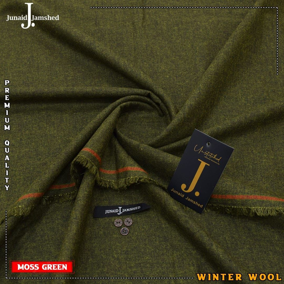 Junaid Jamshed Wool Moss green 10