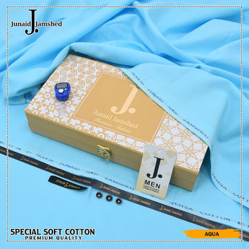 premium soft cotton (aqua)