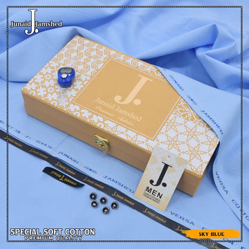 premium soft cotton (sky Blue )