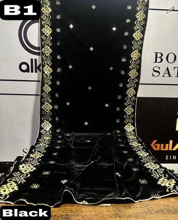 Velvet Shawl  B1