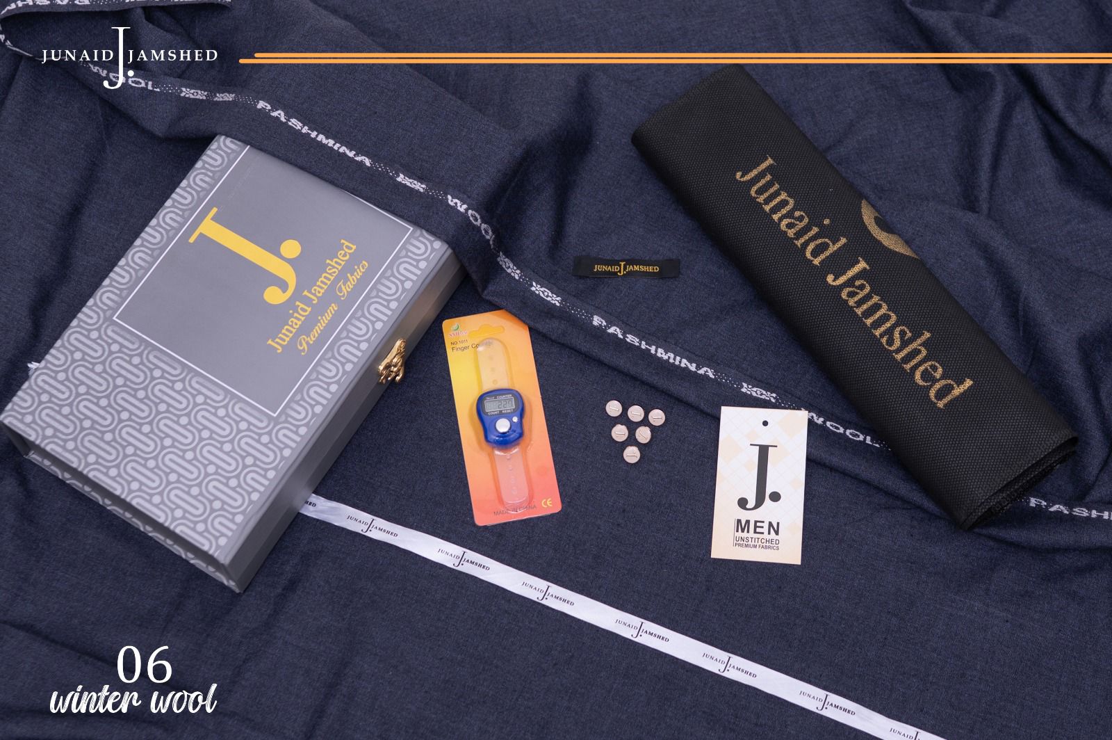 Junaid Jamshed Pashmina Wool Luxary 06